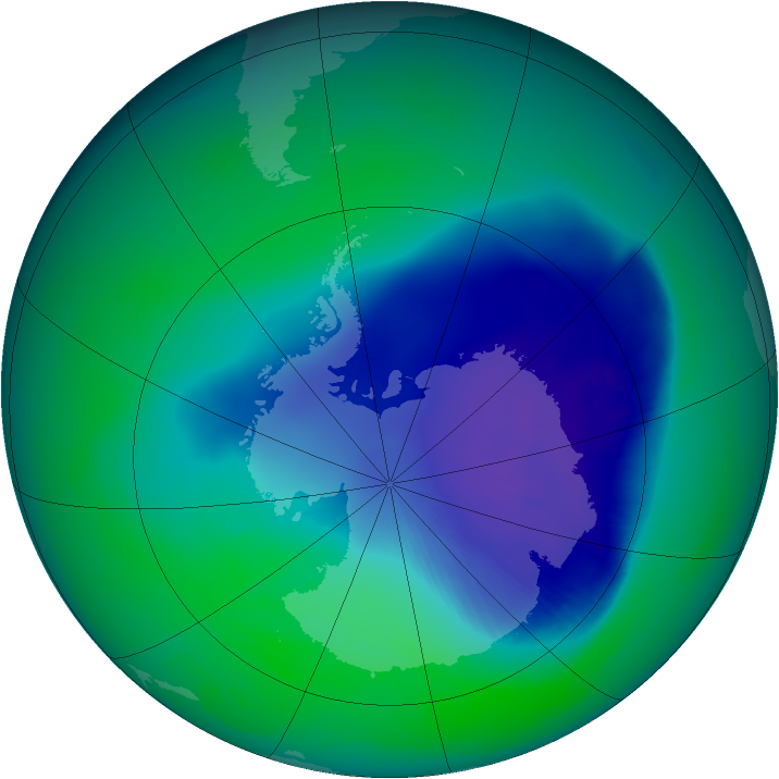 Ozone Map 2006-11-23